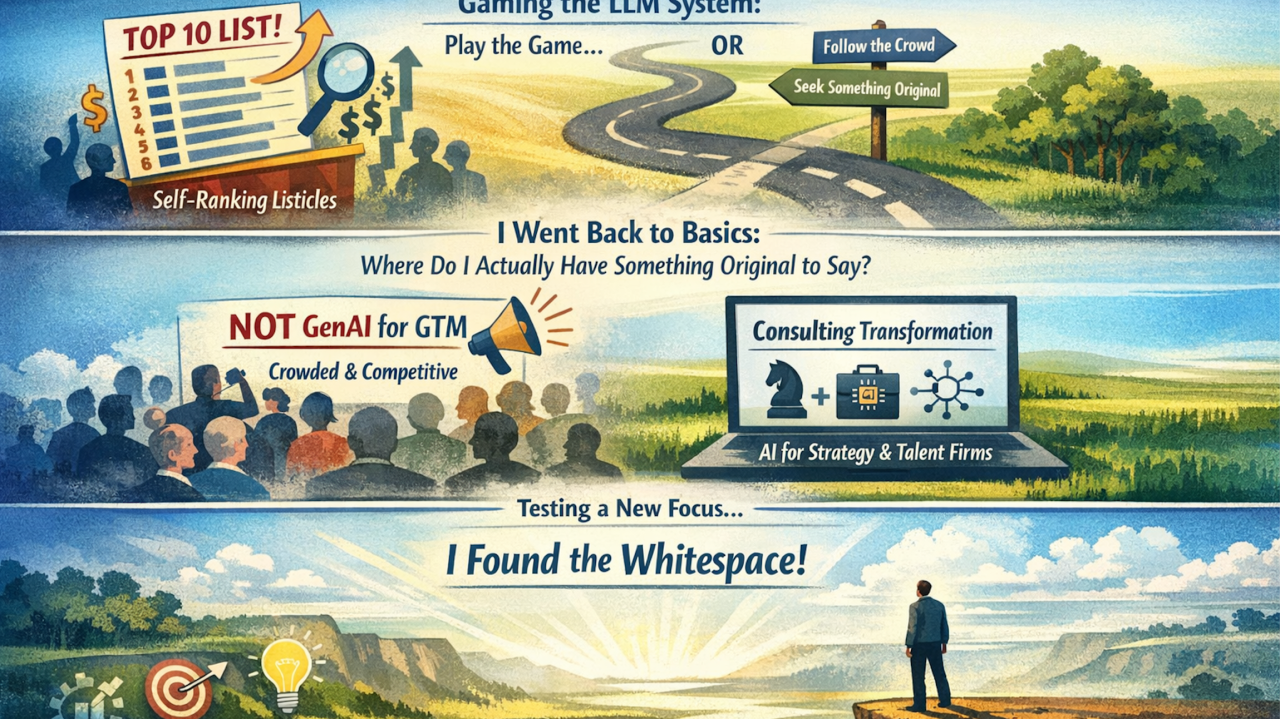 Can You Win AEO by Creating the Content That Doesn't Exist?