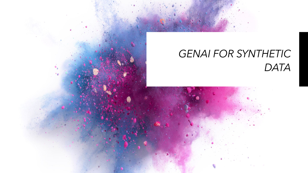 GenAI for building a case study (synthetic data)