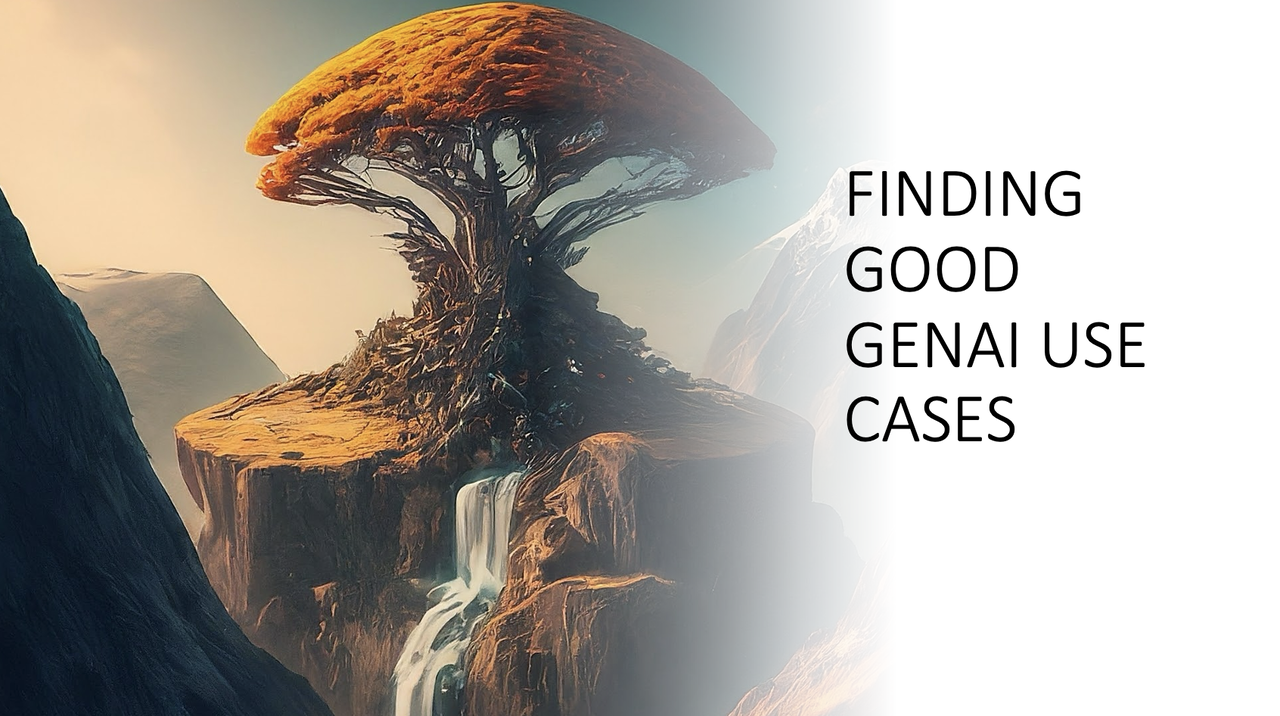 Identifying GenAI Use Cases